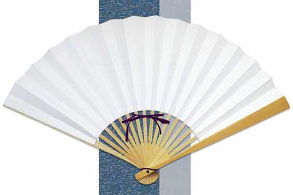 緞子デザイン扇子掛